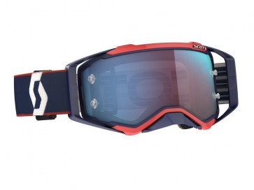 Scott Prospect Brille Retro Blau Rot