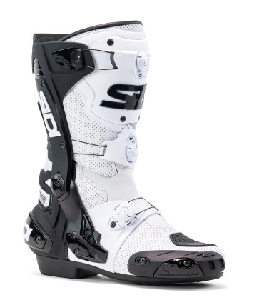 Sidi Rex Air Motorradstiefel Weiß Schwarz