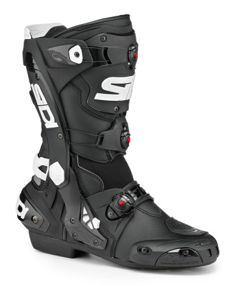 Sidi Rex Motorradstiefel Schwarz Weiß