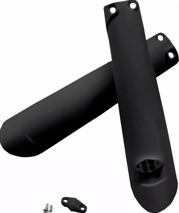UFO Gabelschützer Schwarz Yamaha YZF 250 2024- / YZF 450 2023-