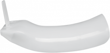 Spritzschutz / Mud Flap Weiß Honda CRF 150R 2007- 