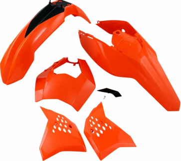 UFO Plastiksatz KTM EXC/EXCF 125, 250, 300, 400, 450, 530 2009-2011