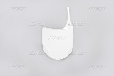 UFO Startnummerntafel Weiß Kawasaki KXF 250, 450 2009-2012