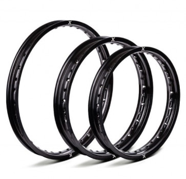 X-Grip Felgenring Schwarz Universal passend 18" / 19" / 21"