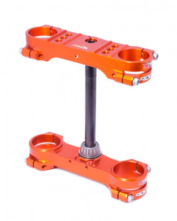 Xtrig ROCS Tech Gabelbrücke KTM SX 85 2014- Orange Offset 14