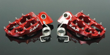 Zap E-Peg Fußrasten Rot KTM SX, SXF, EXC 65, 85, 125, 200, 250, 300, 350, 450, 520, 525, 530