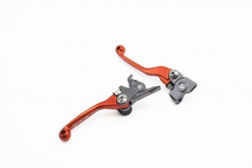 Zeta Flex Hebel Set Orange KTM SX, EXC 125, 144, 150, 200 2009-2013 / SXF 450 2009-2012