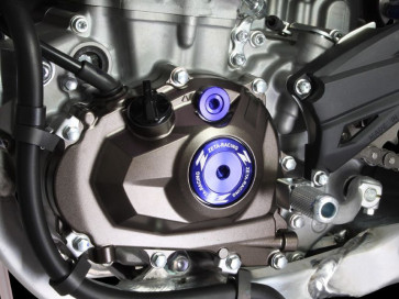 ZETA Inspektionsöffnungs-Schrauben Blau Yamaha YZ250F 450F 2014- 