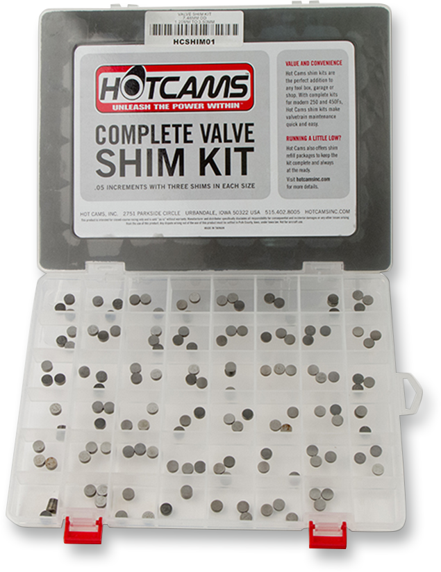 【fkoolt】BULK HOMME7点セット Ventil Shims Kit 7,48mm - Kawasaki/ Yamaha/ Honda/ Suzuki 250ccm