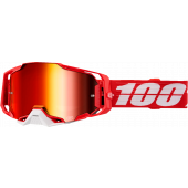 100% Armega Brille C-Bad Rot verspiegelt