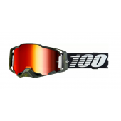 100% Armega Brille Soledad verspiegelt Rot