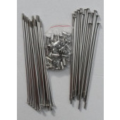 Edelstahlspeichen Hinterrad Satz 18" KTM EXC, EXC-F 125, 200, 250, 300, 380, 400, 450, 500, 525, 530 1998-