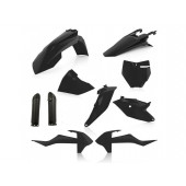Acerbis Full Plastik Kit KTM SX 85 2018- Schwarz