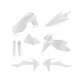 Acerbis Full Plastik Kit Weiß KTM EXC, EXC-F 125, 250, 300, 350, 450, 500 2017-2018