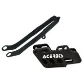 Acerbis Kettenführung + Schwingenschleifer Set Schwarz Honda CRF 250 2010-2013 CRF 450 2009-2012