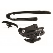 Acerbis Kettenführung + Schwingenschleifer Set Schwarz KTM EXC/EXC-F 2012-2016
