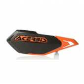 Acerbis X-Elite Handschützer Schwarz - Orange für MTB, E-Bike und Minibike 
