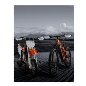 Acerbis X-Elite Handschützer Weiß für MTB, E-Bike und Minibike 