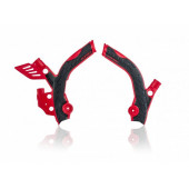 Acerbis X-Grip Rahmenschützer Schwarz Rot Beta RR 250, 300, 350, 400, 450, 498 2013-2019