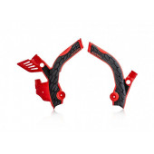 Acerbis X-Grip Rahmenschützer Schwarz Rot Beta RR 125, 250, 300, 350, 400, 450, 480 2020- 