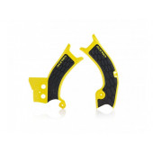 Acerbis X-Grip Rahmenschützer Gelb Schwarz Suzuki RMZ 450 2018- / 250 2019- 