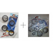 All Balls Gabel Revisionskit WP 48 Gabeldichtsatz + Reparatur Kit Husqvarna TC, FC, TE, FE 125, 250, 350, 450 2014-
