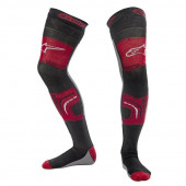 Alpinestars Knee Brace Socken Rot/Schwarz