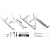 Aluminium Kühlerschützer mit Lüfter KTM EXC-F, EXC, TPI 250, 300, 350, 450, 500 2020-