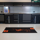 Aworkx Tankmatte 100x200cm Schwarz Orange KTM V4