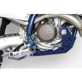 AXP Extreme Motorschutz mit Umlenkungsschutz Husqvarna FC 250, 350, 2023- / KTM SXF Blau
