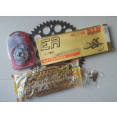 DID ERT2 Kettenkit Kettenrad + Ritzel Kawasaki KX 250