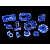 Factory Aluminium Teile Blau Husqvarna TC, TE 125 2014- / FC 250, 350, 450 2016- / FE, TE 2017- 
