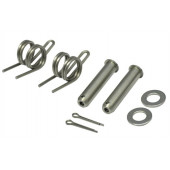 Fußrasten Bolzen + Feder Kit Honda CRF 110F, CRF125F, CRF230F, CRF250F, CRF 150L