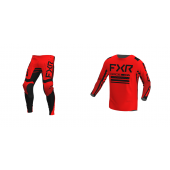 FXR Contender Combo (Hose + Shirt) Black Red