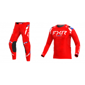 FXR Helium Combo (Hose + Shirt) Cayenne Rot
