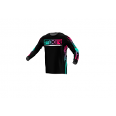 FXR Podium Pro MX Jersey Minty Re-Fresh Schwarz L / XL 