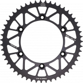 JT Aluminium Kettenrad Schwarz 44-53Z Beta RR 250, 350, 400, 450, 498, 520, 525 2006-2012
