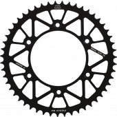 JT Aluminium Kettenrad 45-53Z Schwarz Honda CR, CRF 125, 250, 450, 500