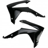 Kühlerspoiler Schwarz Honda CRF 250 2014-2016 / CRF 450 2013-2016