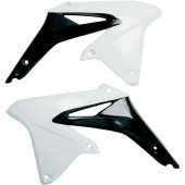 Suzuki RMZ 450 Kühlerspoiler Schwarz/Weiß 2009-2017