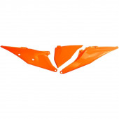 KTM Seitenteile mit Luftfilterkasten Abdeckung Orange SX, SXF 125, 250, 350, 450 2019-2022 / EXC