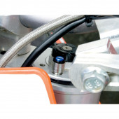 Mini Micro Gabelentlüfter Set M4 Schwarz KTM, Husaberg, Husqvarna WP 43/48