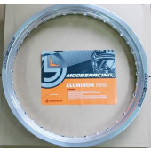 Moose Racing Felgenring Silber 19 x 1,85 KTM SX, SXF 1998- / Suzuki RMZ 250, 450 / Yamaha YZ, YZF 1999-