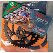 Moose Racing O-Ring Stahl Kettenkit Honda CR, CRF 125, 250, 450, 500 