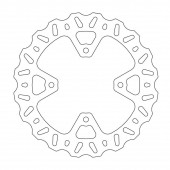 Moto-Master Bremsscheibe Vorderrad TM EN, MX 125, 144, 250, 300, 450, 530 2010-