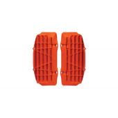Oversize Kühlerschützer Neonorange KTM SX, SXF 2016-2018 / EXC 125, 250, 300, 350, 450, 500 2017-2019