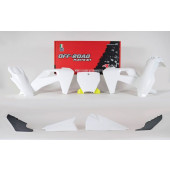Racetech Plastik Kit OEM Weiß für Husqvarna TC FC 125 250 350 450 2019-2022