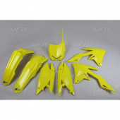 UFO Plastik Kit Gelb Suzuki RMZ 450 2018- 