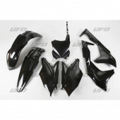 UFO Plastikkit Schwarz Kawasaki KXF 250 2018