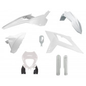 Racetech Plastik Kit Weiß Beta RR 125, 200, 250, 300, 350, 390, 430, 480 2020-2022